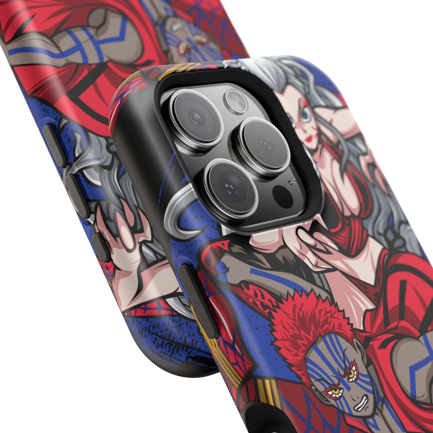 Akaza & Daki Tough Magnetic Case – Durable Anime-Inspired Design