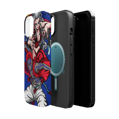 Akaza & Daki Tough Magnetic Case – Durable Anime-Inspired Design