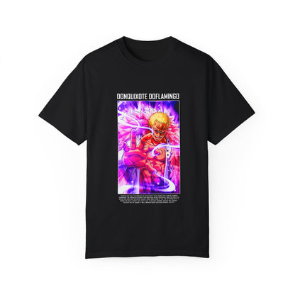 Garment-Dyed Donquixote Doflamingo T-Shirt – One Piece Heavenly Demon Power