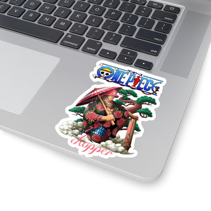 Elegant Chopper Samurai Sticker – A Unique Blend of Tradition and Charm