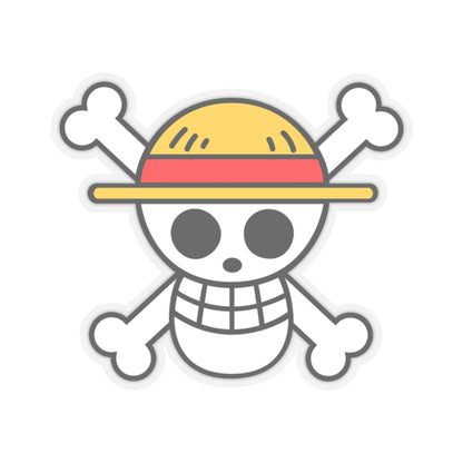 Straw Hat Pirates Jolly Roger Sticker – Set Sail in Style