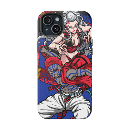 Akaza & Daki Tough Magnetic Case – Durable Anime-Inspired Design