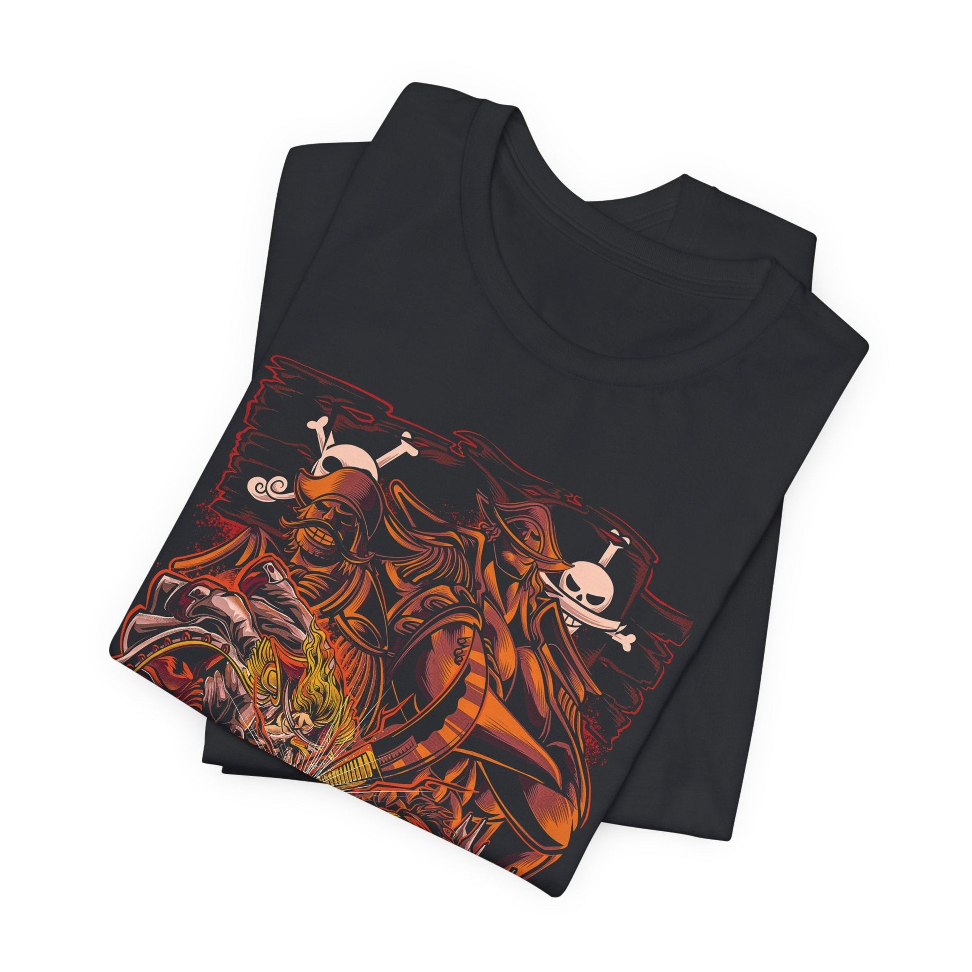 Monkey D. Luffy – Pirate King Unleashed T-shirt – One Piece Printify