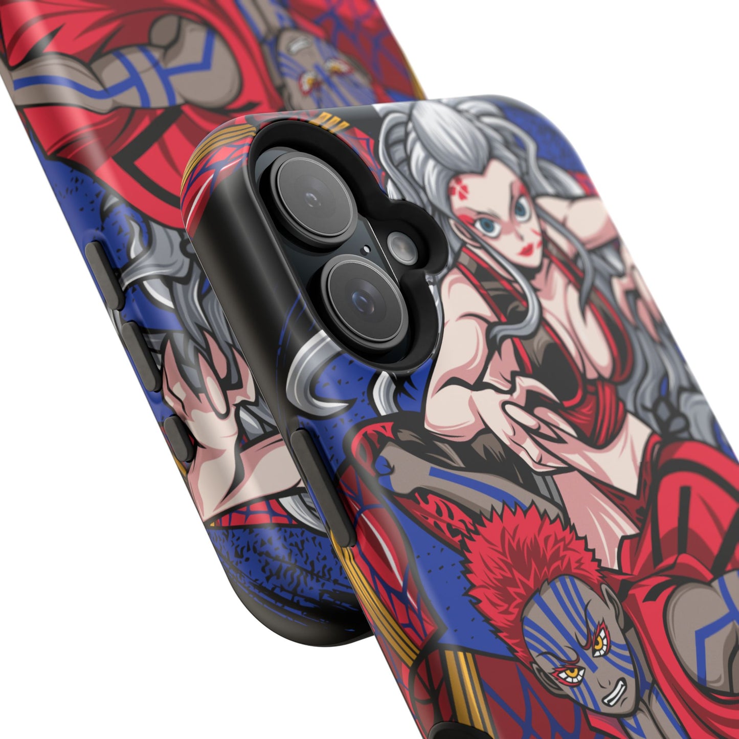 Akaza & Daki Tough Magnetic Case – Durable Anime-Inspired Design