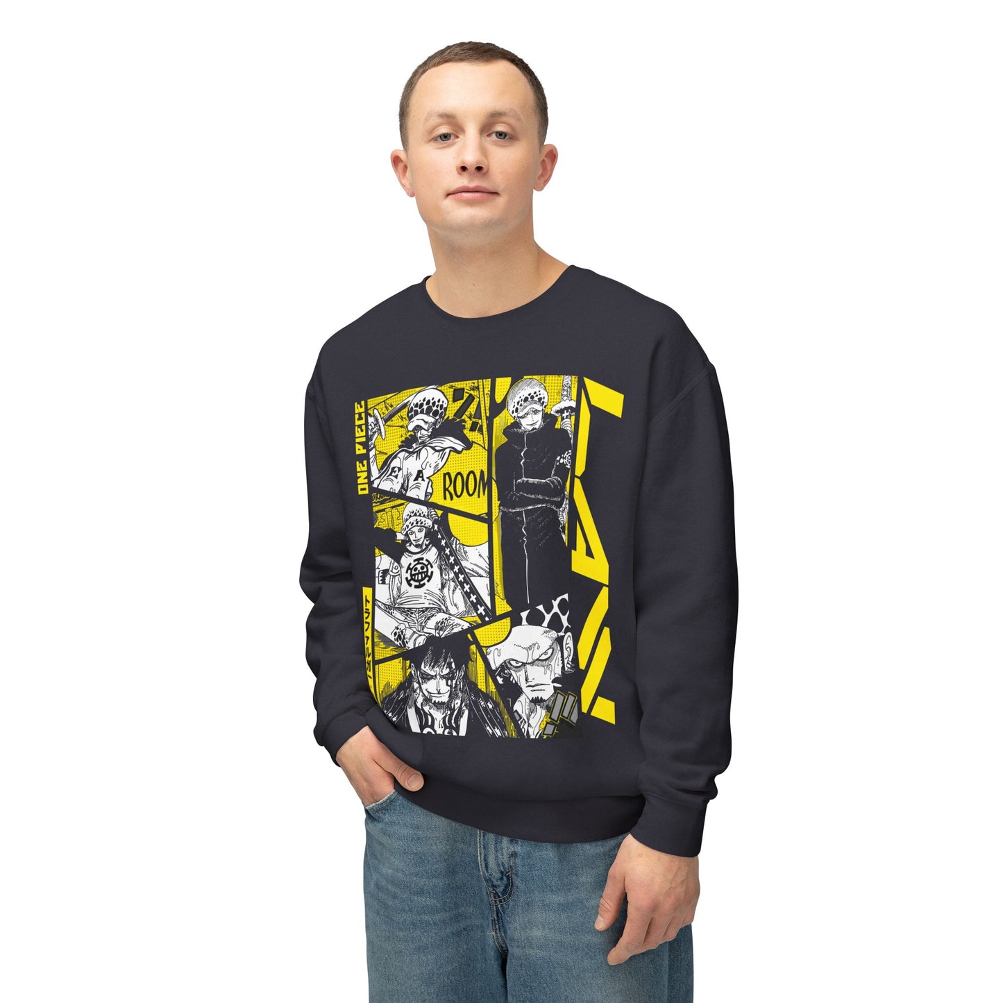 Trafalgar Law One Piece Crewneck Sweatshirt – Surgeon of Death Edition