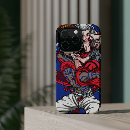 Akaza & Daki Tough Magnetic Case – Durable Anime-Inspired Design