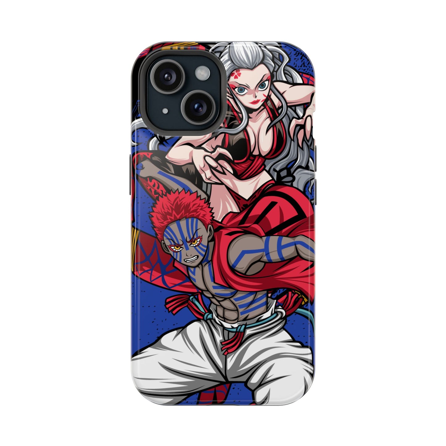 Akaza & Daki Tough Magnetic Case – Durable Anime-Inspired Design