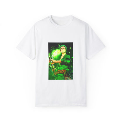 Garment-Dyed Roronoa Zoro T-Shirt – One Piece Swordsman Design