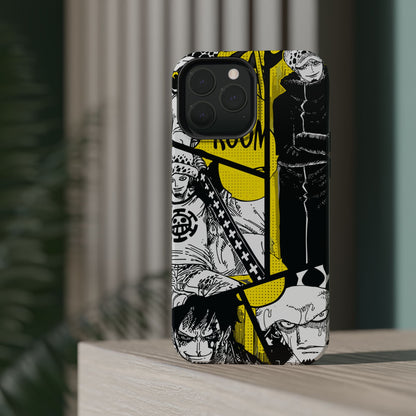 Trafalgar Law Tough Magnetic iPhone Case – Surgeon of Death Design