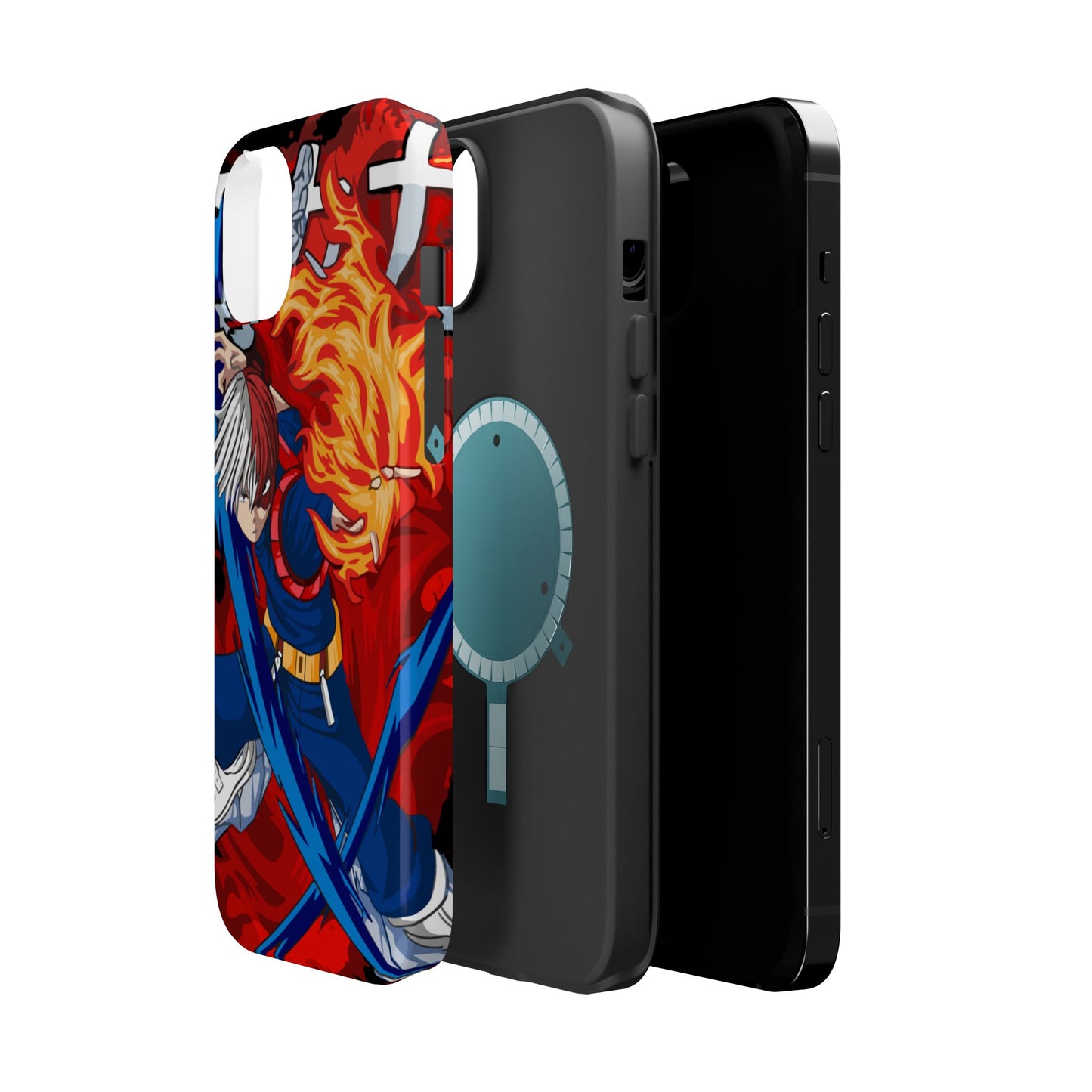 Shoto Todoroki Magnetic Tough Case – Dual Element Power & Protection