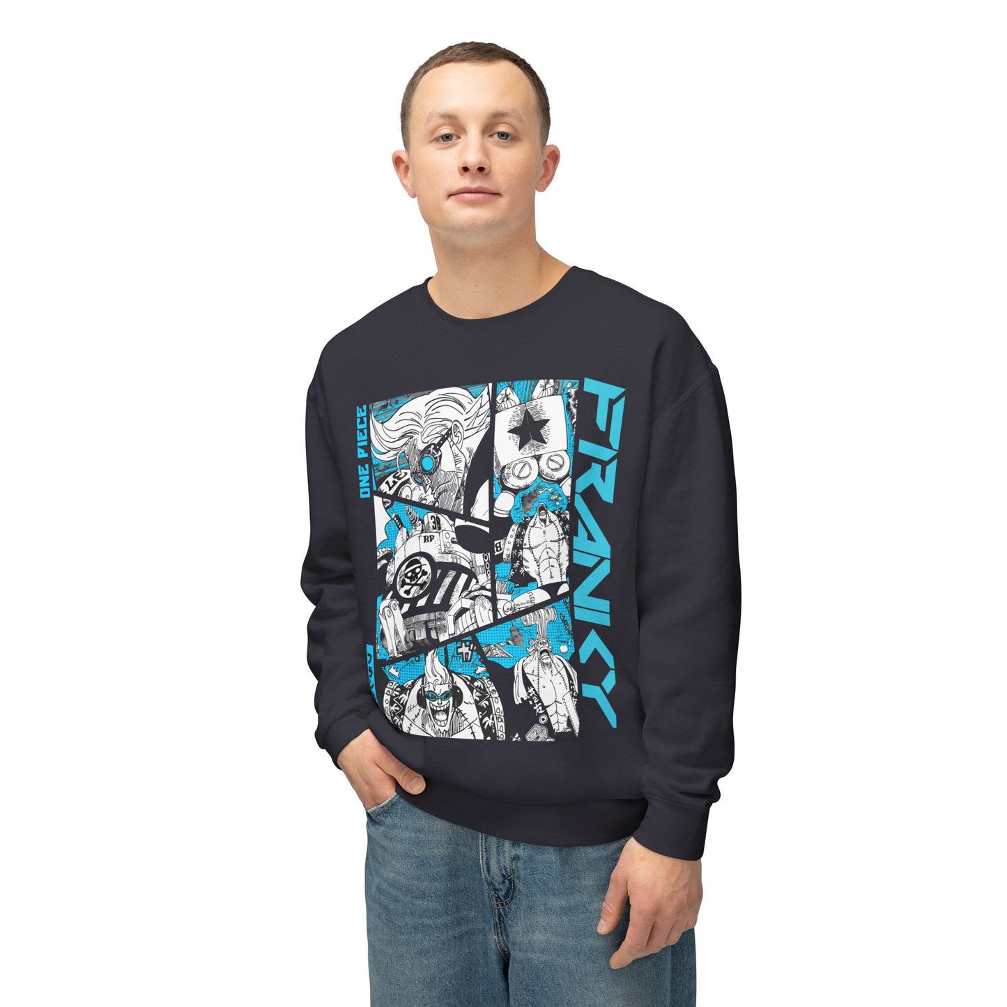 Franky Crewneck Sweatshirt - One Piece's Cyborg Genius