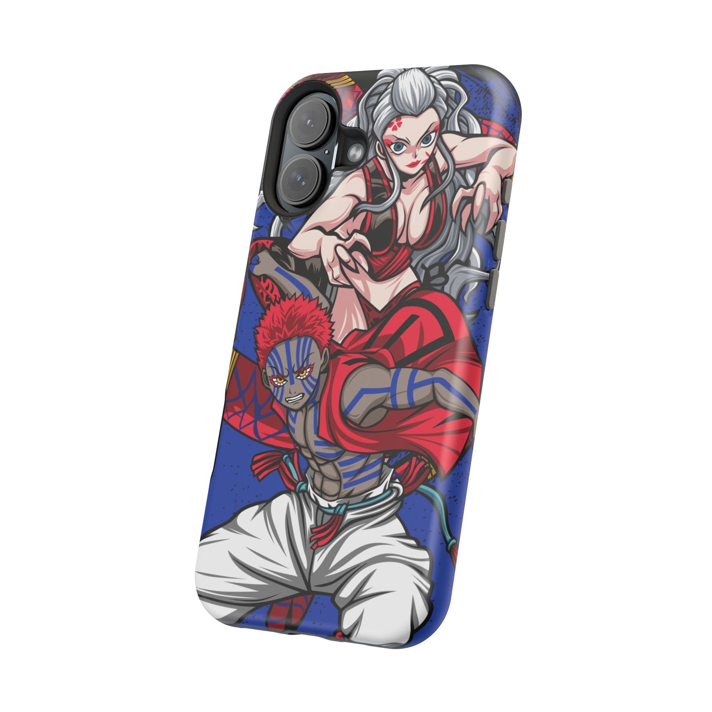 Akaza & Daki Tough Magnetic Case – Durable Anime-Inspired Design