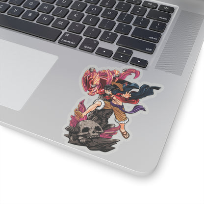 Monkey D. Luffy Kiss-Cut Sticker – Will of the Pirate King