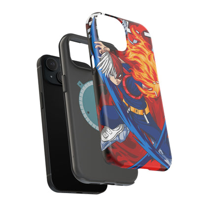 Shoto Todoroki Magnetic Tough Case – Dual Element Power & Protection