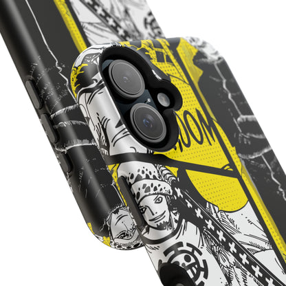 Trafalgar Law Tough Magnetic iPhone Case – Surgeon of Death Design