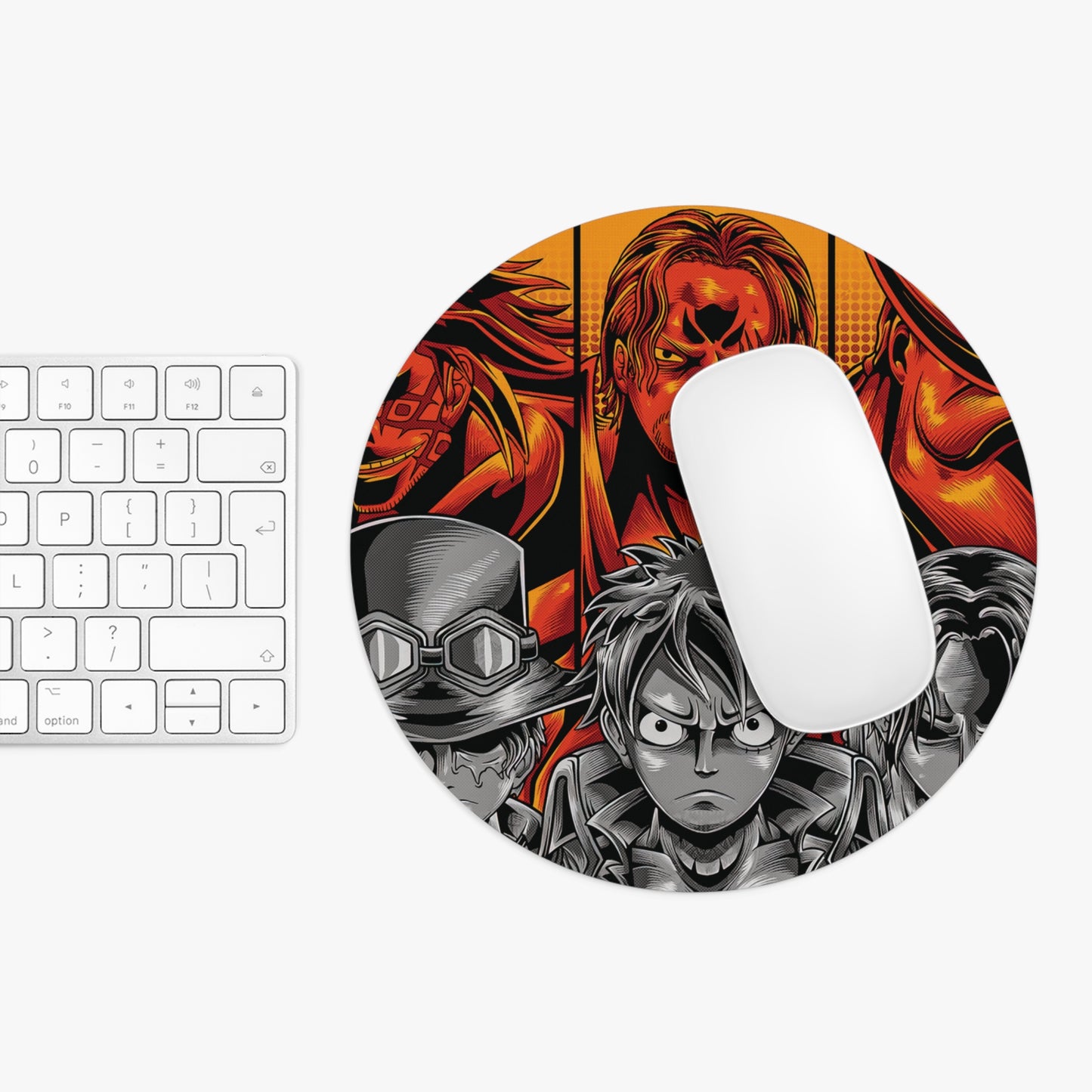 The Three Legends – Round Anime Mouse Pad