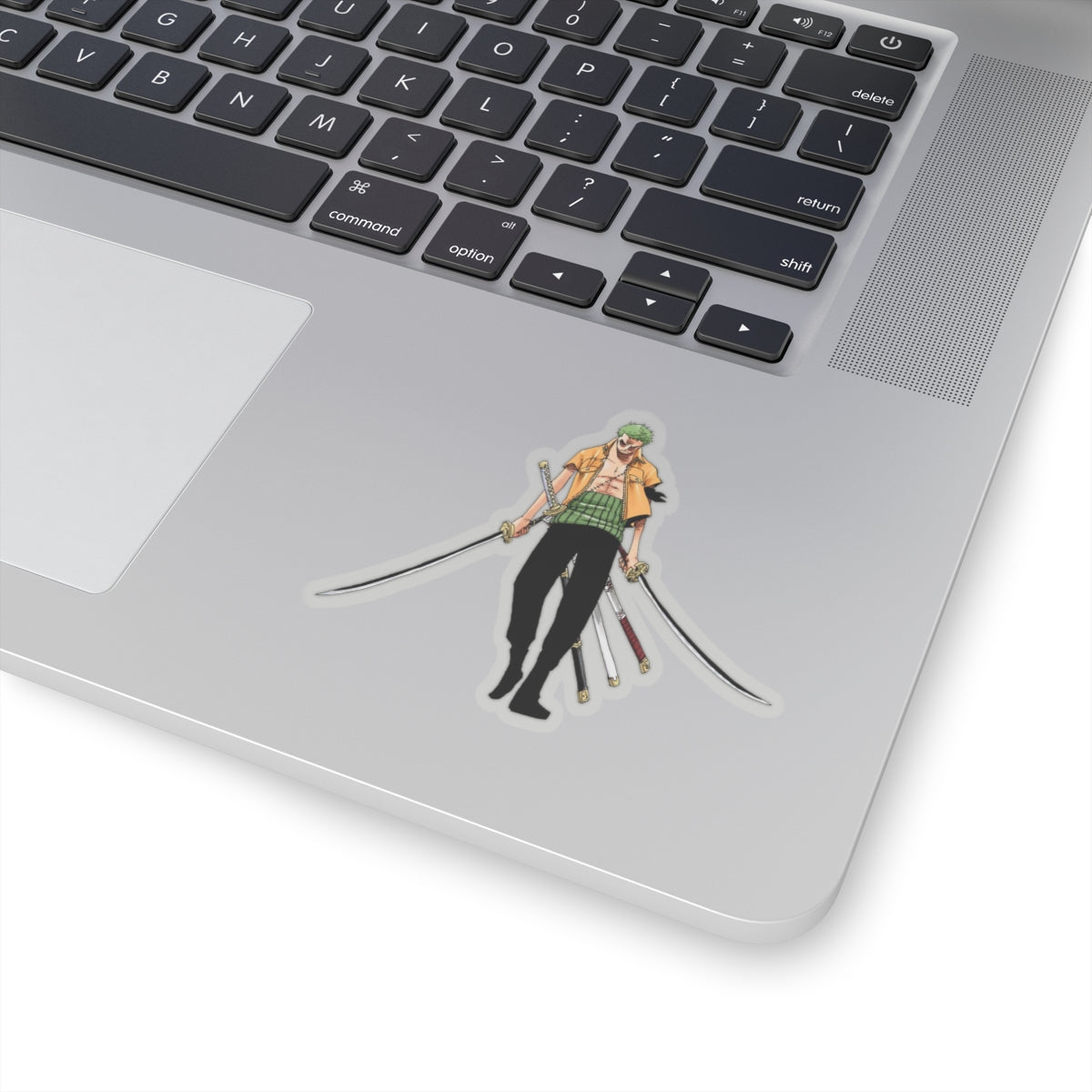 Unleash Zoro’s Three-Sword Style – Vinyl Sticker for True Warriors