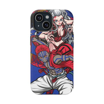 Akaza & Daki Tough Magnetic Case – Durable Anime-Inspired Design