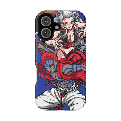 Akaza & Daki Tough Magnetic Case – Durable Anime-Inspired Design