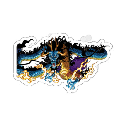 Kaido in Dragon Form – Electrify Your Space with This Vinyl Sticker