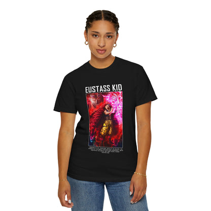 Garment-Dyed Eustass Kid T-Shirt – One Piece Ruthless Captain Design