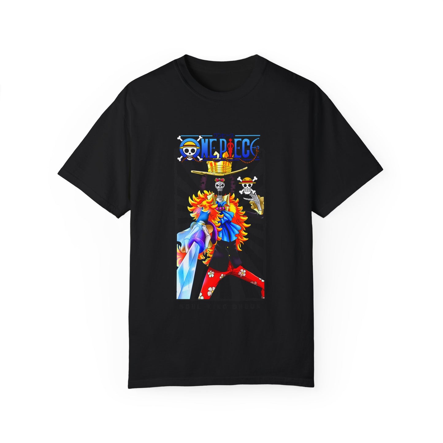 Garment-Dyed Brook T-Shirt – One Piece Soul King of the Straw Hats