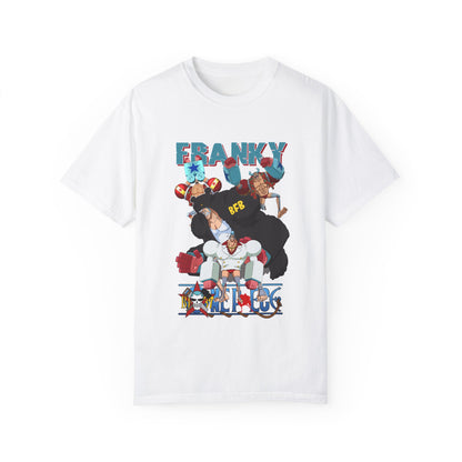 Garment-Dyed Franky Cyborg T-Shirt – One Piece Inspired Apparel