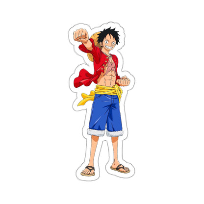 Monkey D. Luffy Classic Pose Kiss-Cut Sticker