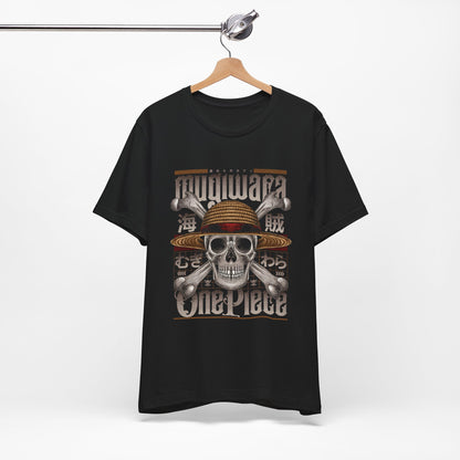 Straw Hat Pirates Jolly Roger Tee – One Piece Crew Symbol T-Shirt