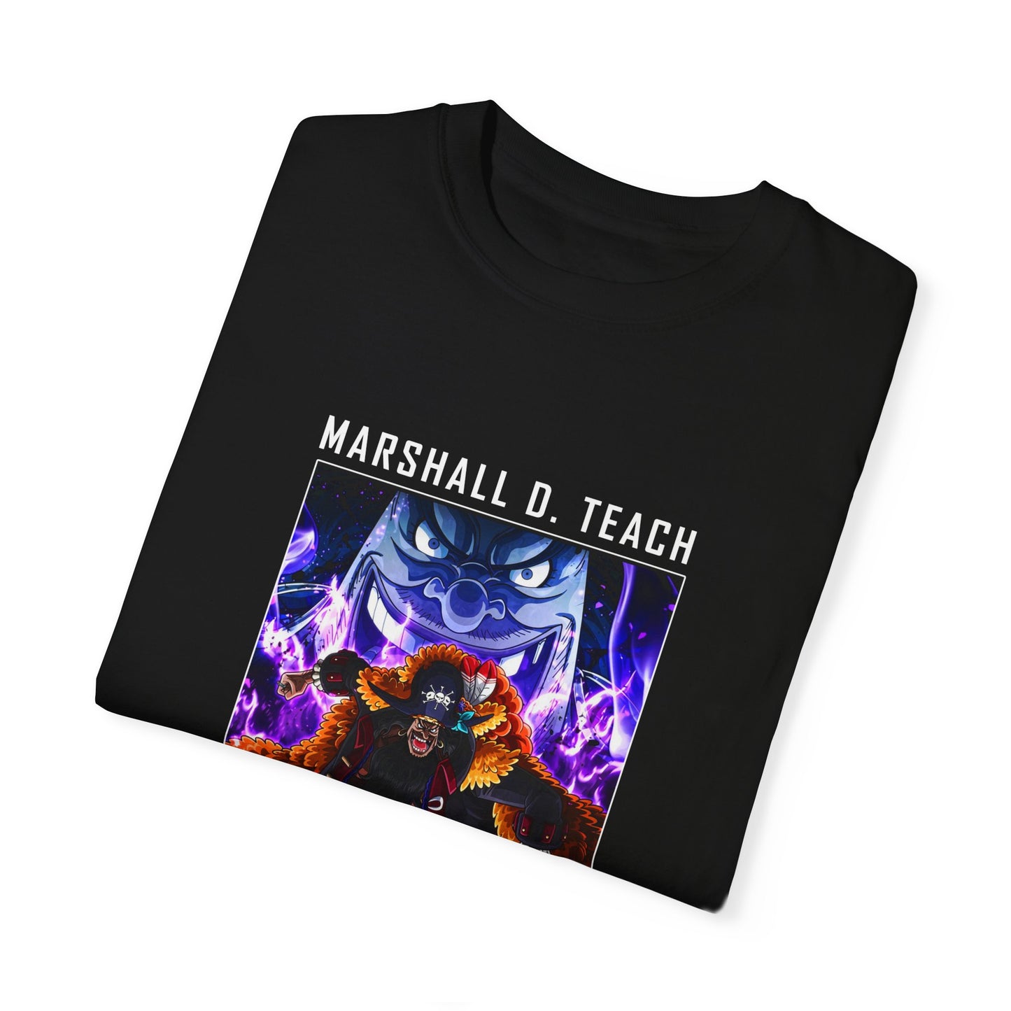 Garment-Dyed Marshall D. Teach T-Shirt – One Piece Blackbeard Tribute