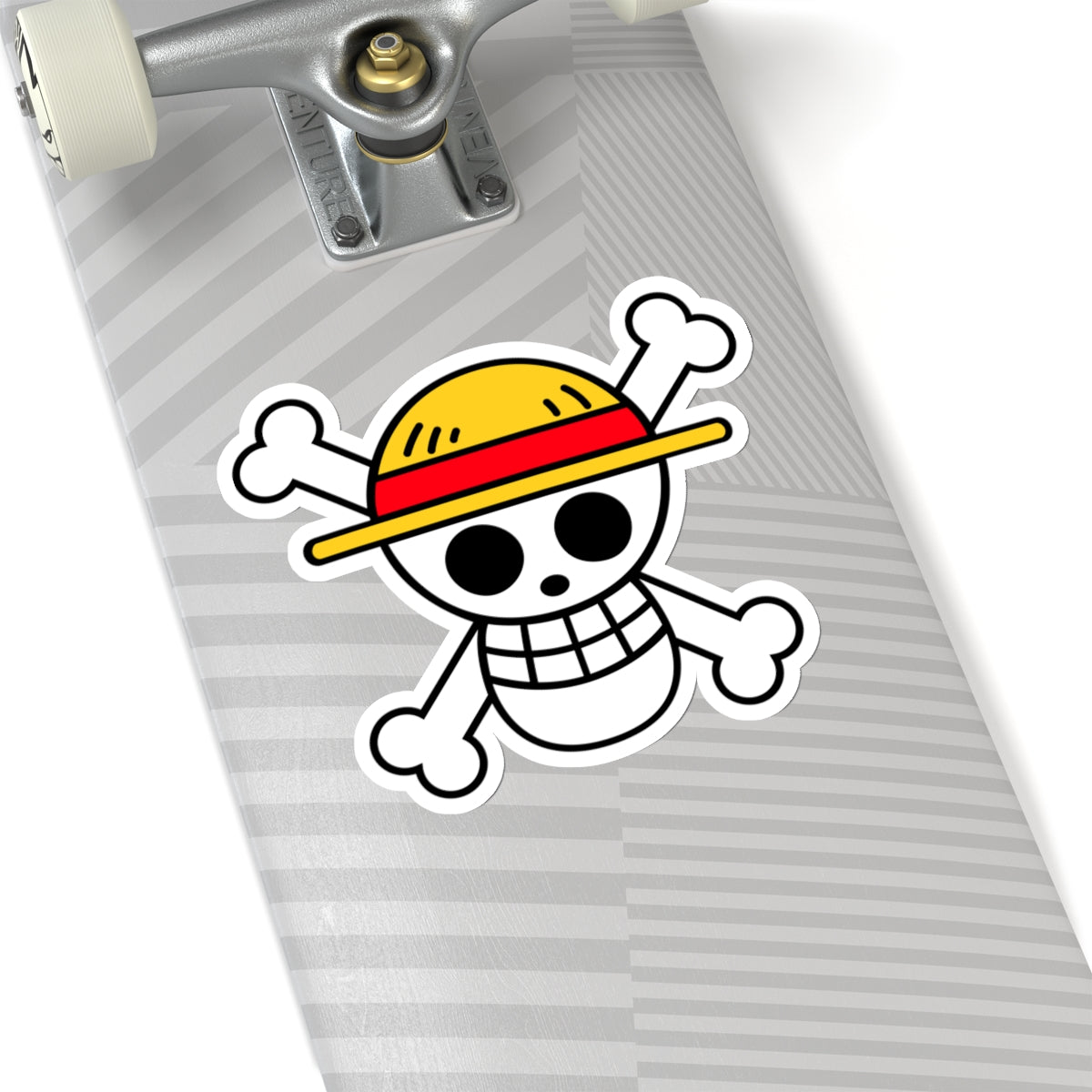 Straw Hat Pirates Jolly Roger Sticker – Set Sail in Style