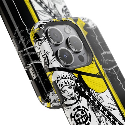 Trafalgar Law Tough Magnetic iPhone Case – Surgeon of Death Design