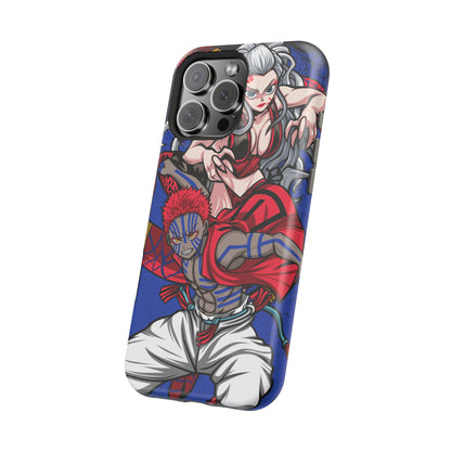 Akaza & Daki Tough Magnetic Case – Durable Anime-Inspired Design