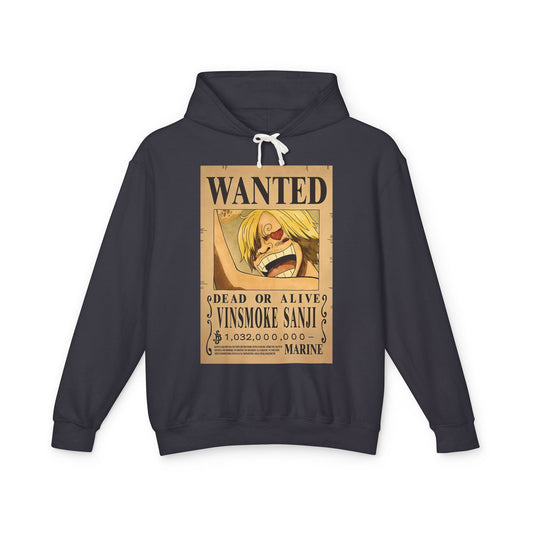 Vinsmoke Sanji Wanted Poster Hoodie – One Piece