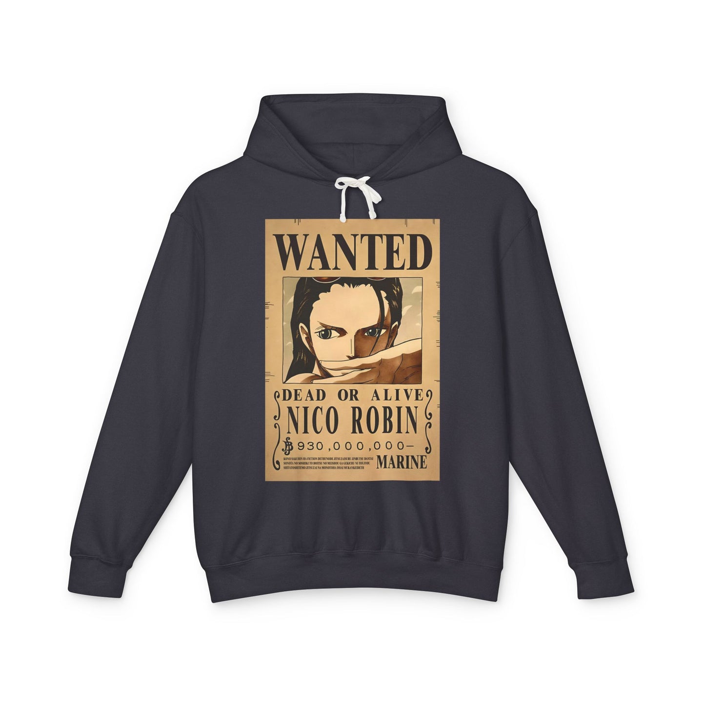 Nico Robin Wanted Poster Hoodie – One Piece