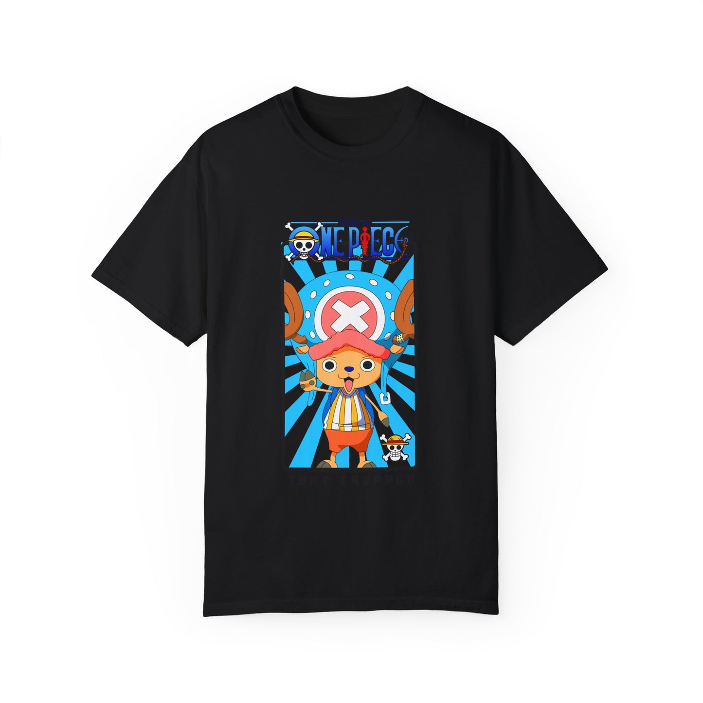 Garment-Dyed Chopper T-Shirt – One Piece Heartwarming Reindeer Hero