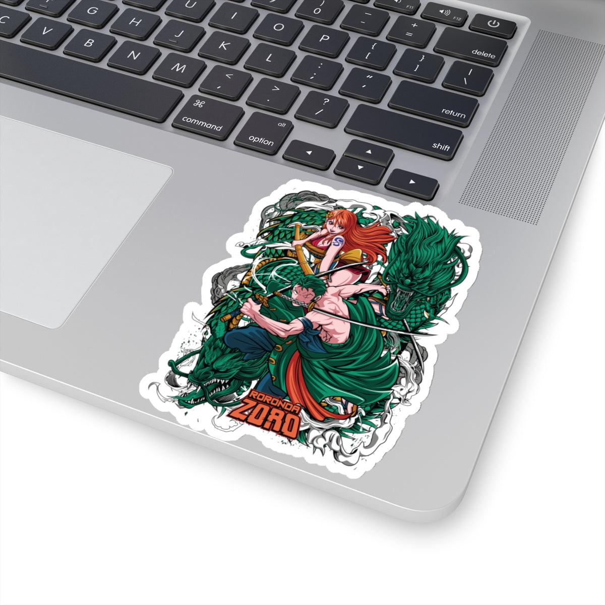 Roronoa Zoro and Nami One Piece Kiss-Cut Sticker – Dragon Warrior Duo