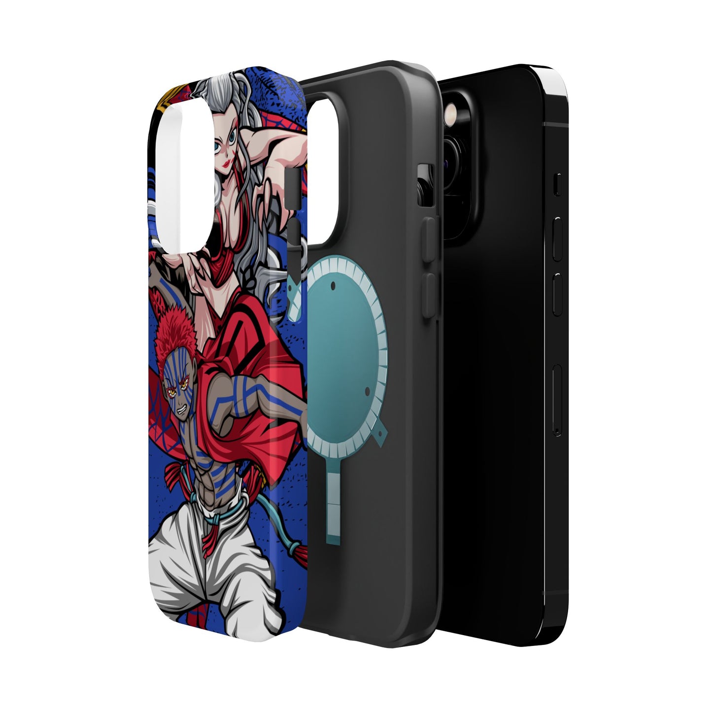 Akaza & Daki Tough Magnetic Case – Durable Anime-Inspired Design