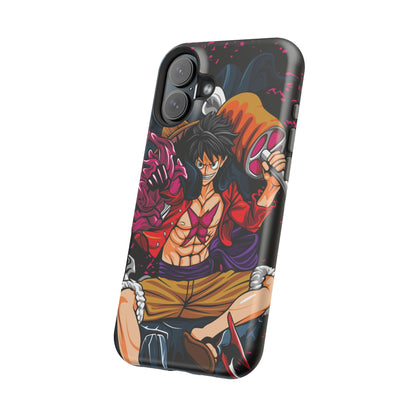 Monkey D. Luffy Magnetic Tough Case – Bold Straw Hat Captain Design