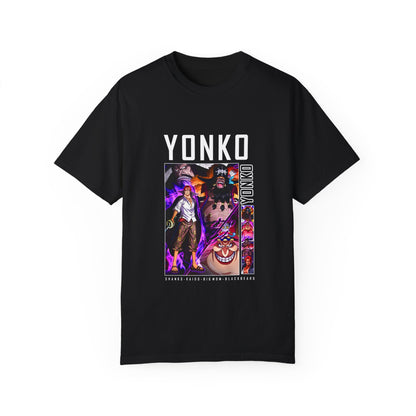 Garment-Dyed Yonko T-Shirt – One Piece Four Emperors Design