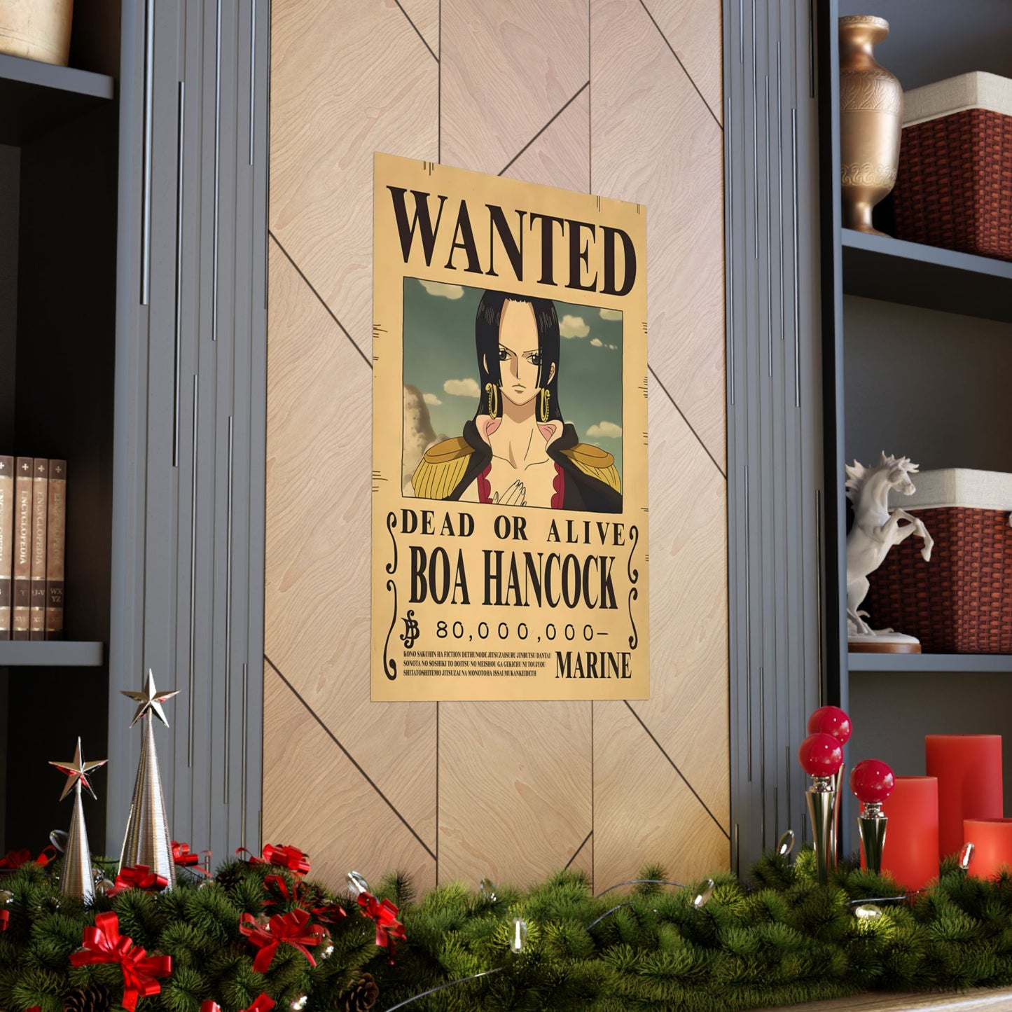 One Piece Boa Hancock Wanted Poster - Premium Matte Art Print