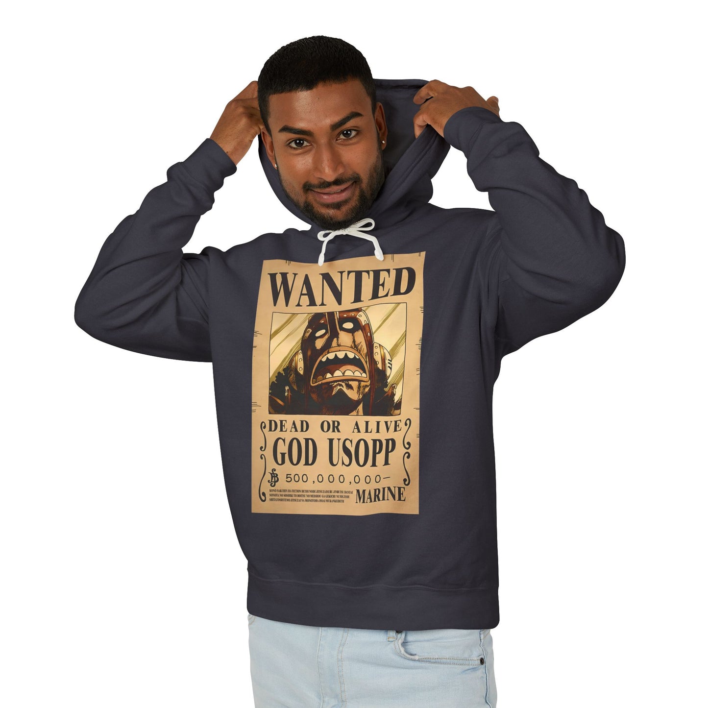 God Usopp Wanted Poster Hoodie – One Piece Hero Hoodie