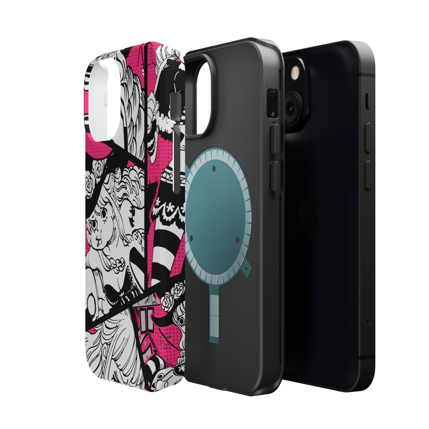 Perona Magnetic Tough iPhone Case – Eerie Elegance & Protection