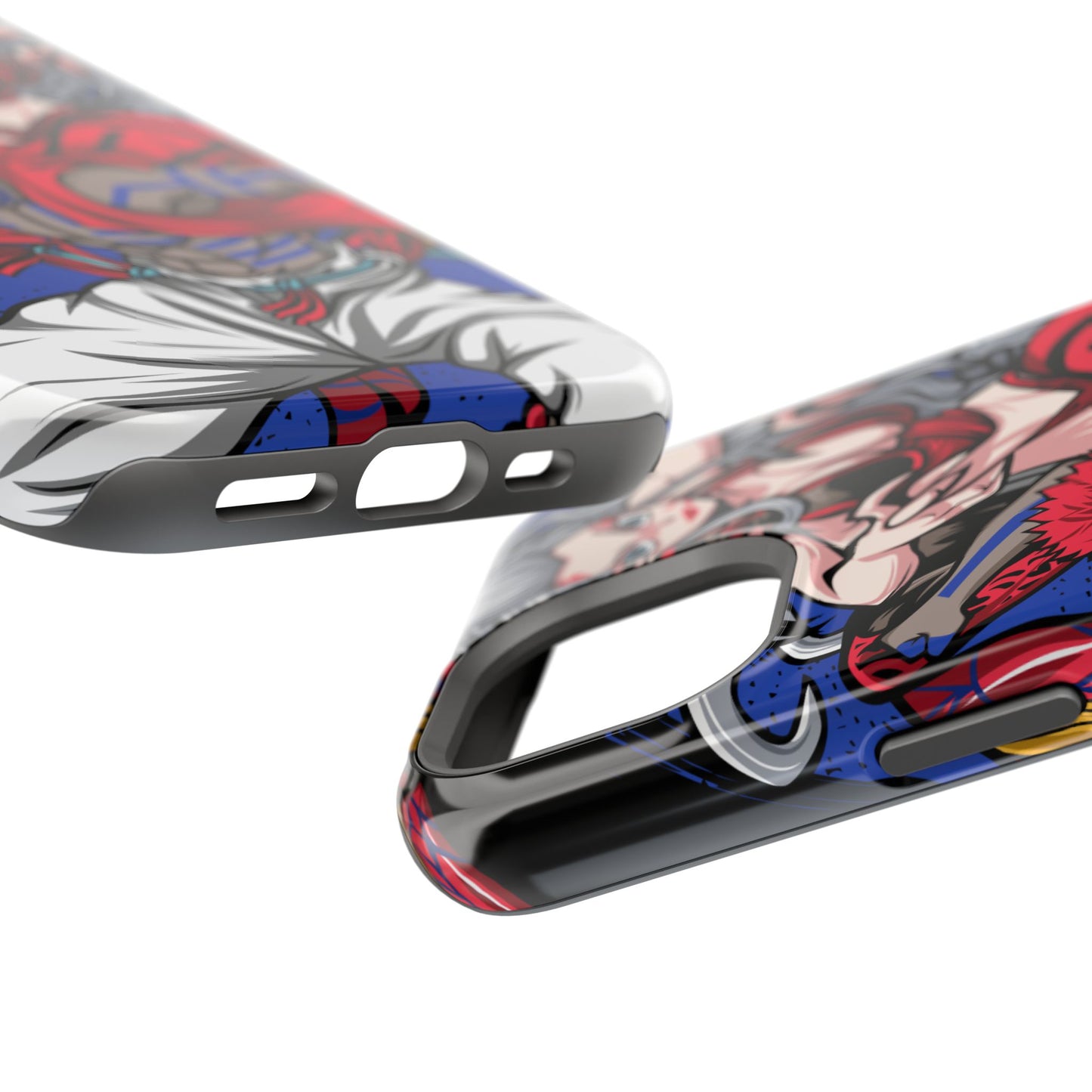 Akaza & Daki Tough Magnetic Case – Durable Anime-Inspired Design