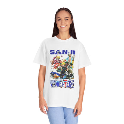 Garment-Dyed Sanji T-Shirt – One Piece Culinary Kickmaster