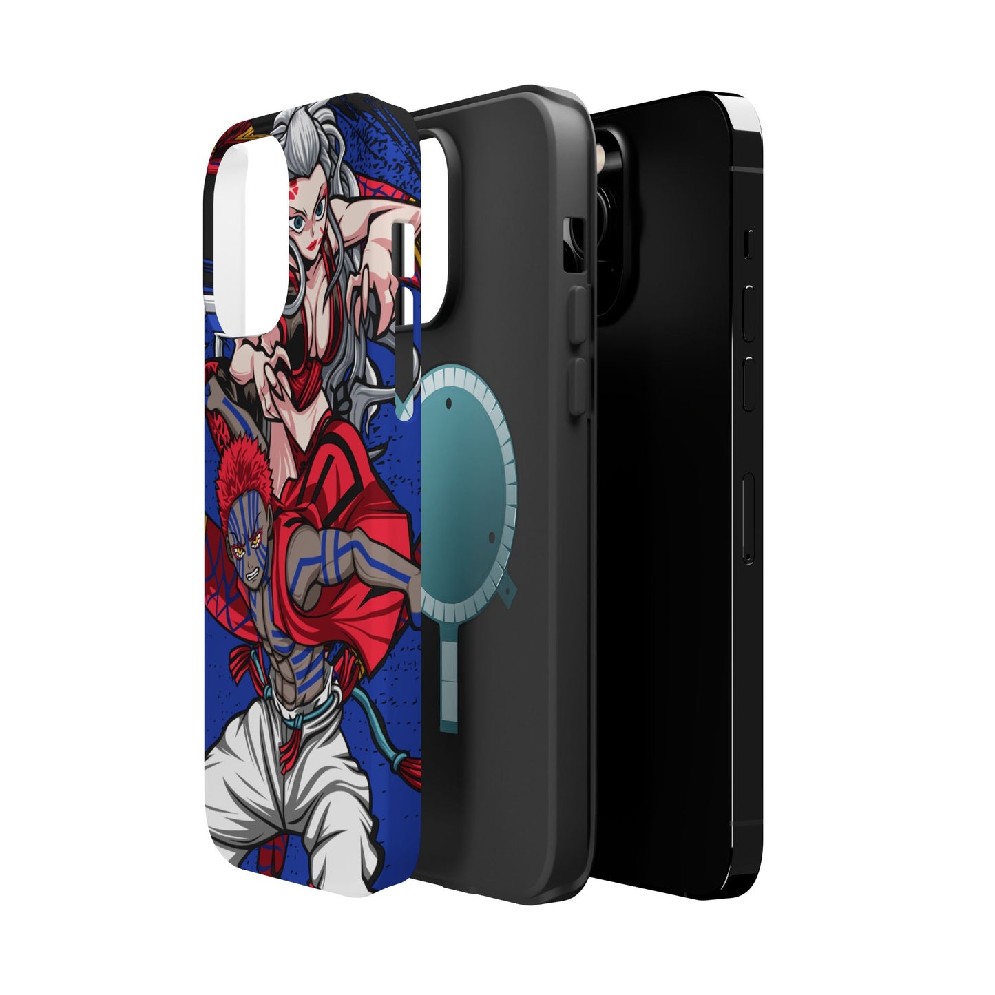 Akaza & Daki Tough Magnetic Case – Durable Anime-Inspired Design