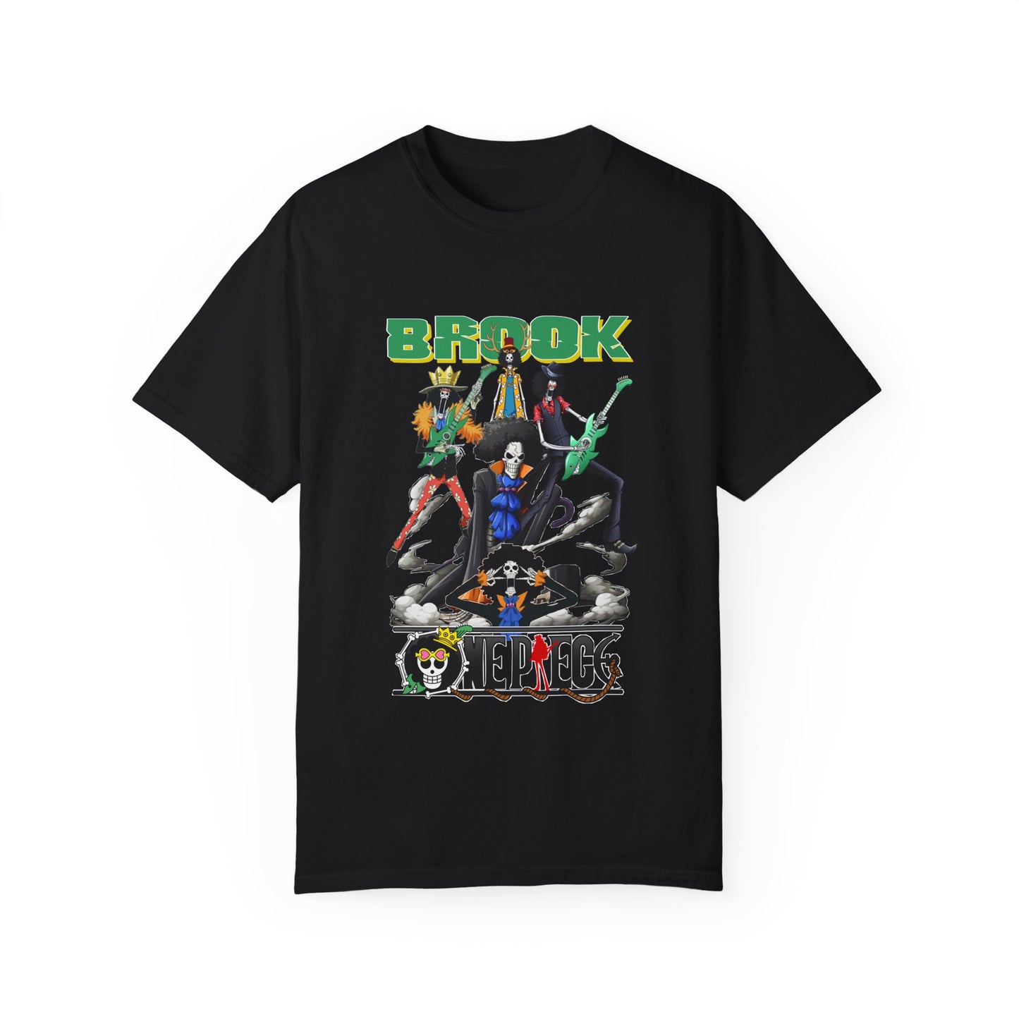 Garment-Dyed Brook "Soul King" T-Shirt – One Piece Rockstar Style