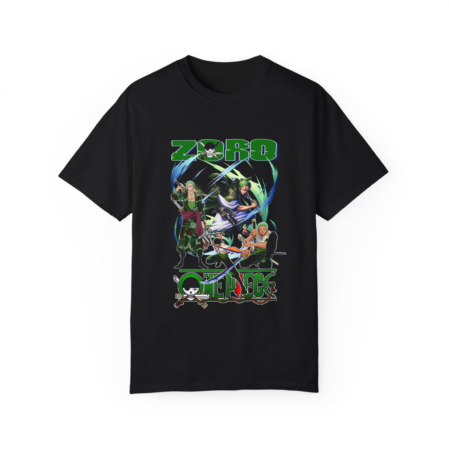 Garment-Dyed Zoro T-Shirt – One Piece Swordsman of the Straw Hats