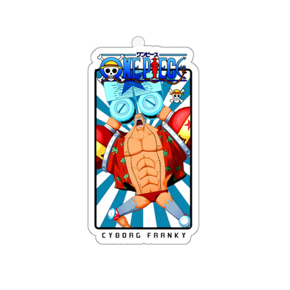 Cyborg Franky Vinyl Sticker – One Piece’s Shipwright Extraordinaire