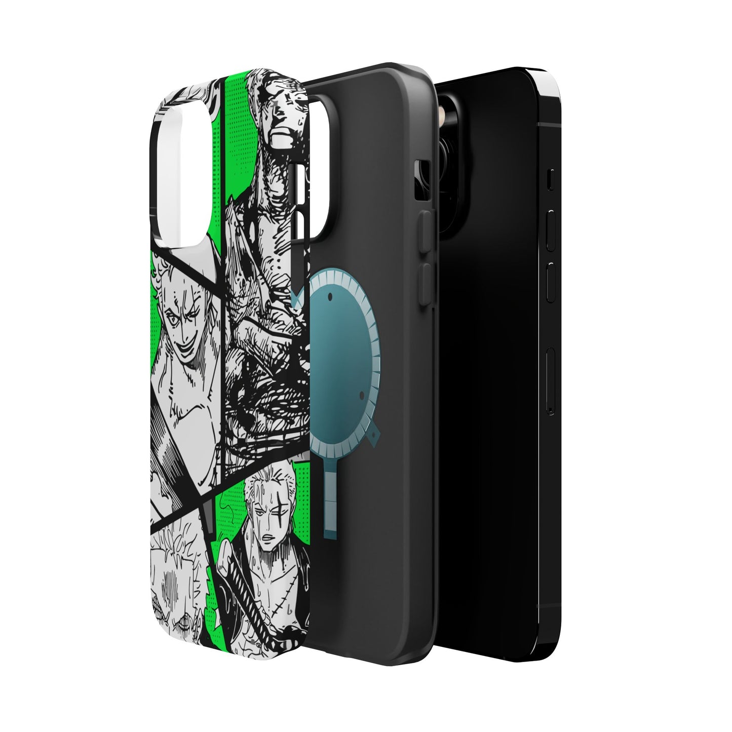 Zoro Magnetic Tough iPhone Case – Embrace the Spirit of the Swordsman